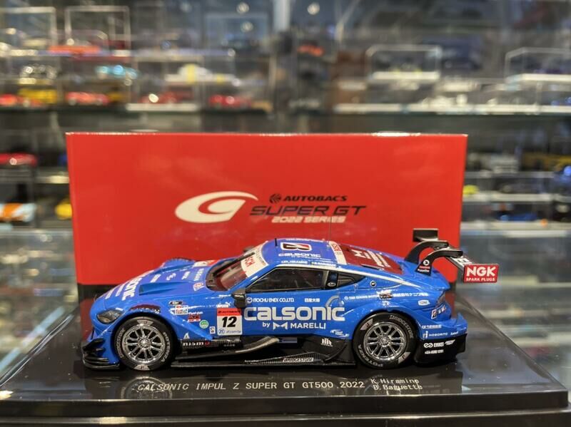 1/43 CALSONIC IMPUL Z SUPER GT GT500 2022 No.12【45812】 | ＥＢＢＲＯ | エブロ 45812 CALSONIC  IMPUL Z 2022 No.12 | Joshin webショップ 通販