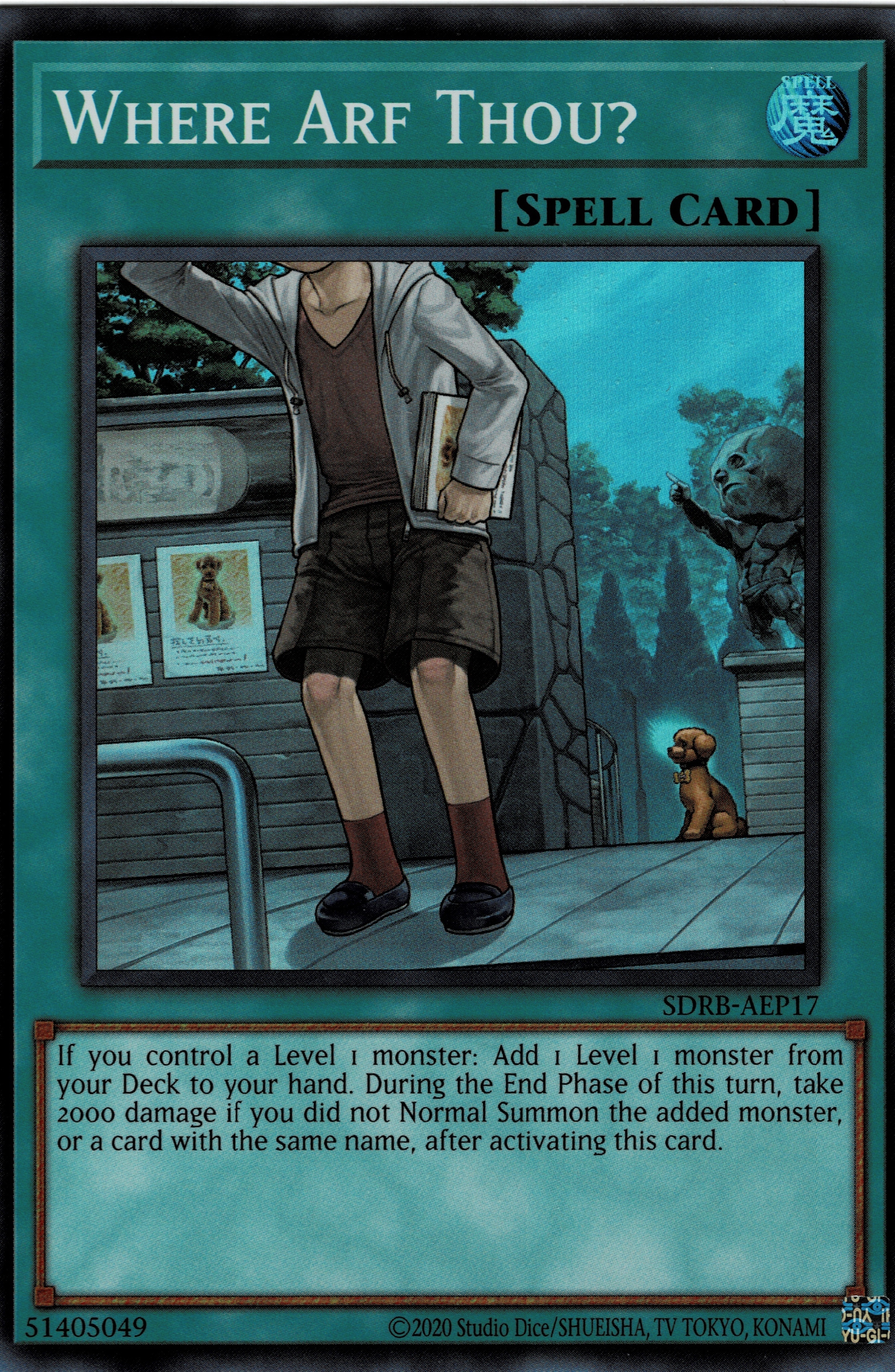 SDRB-AEP17 Where Arf Thou?