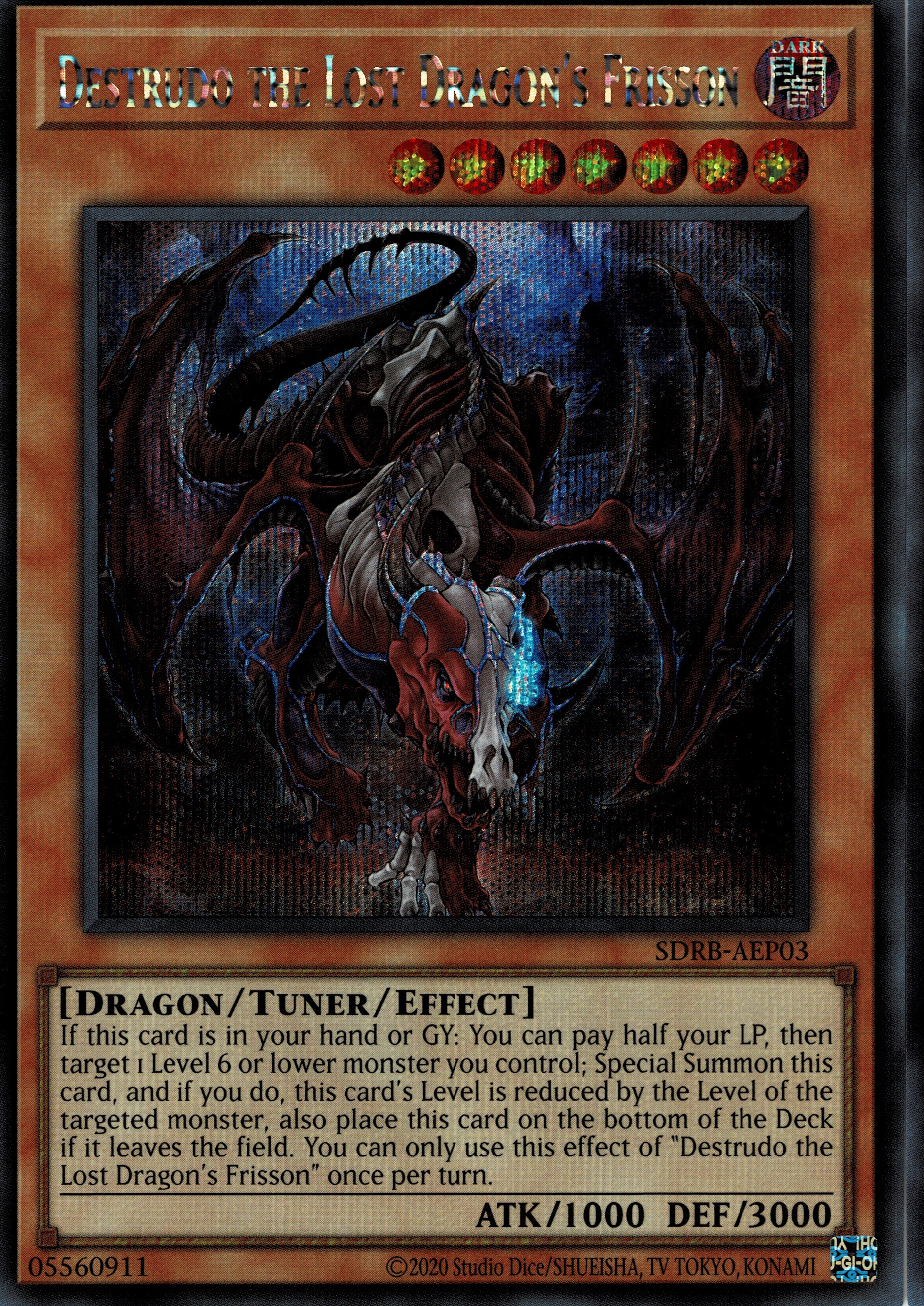 SDRB-AEP03 Destrudo the Lost Dragon's Frisson