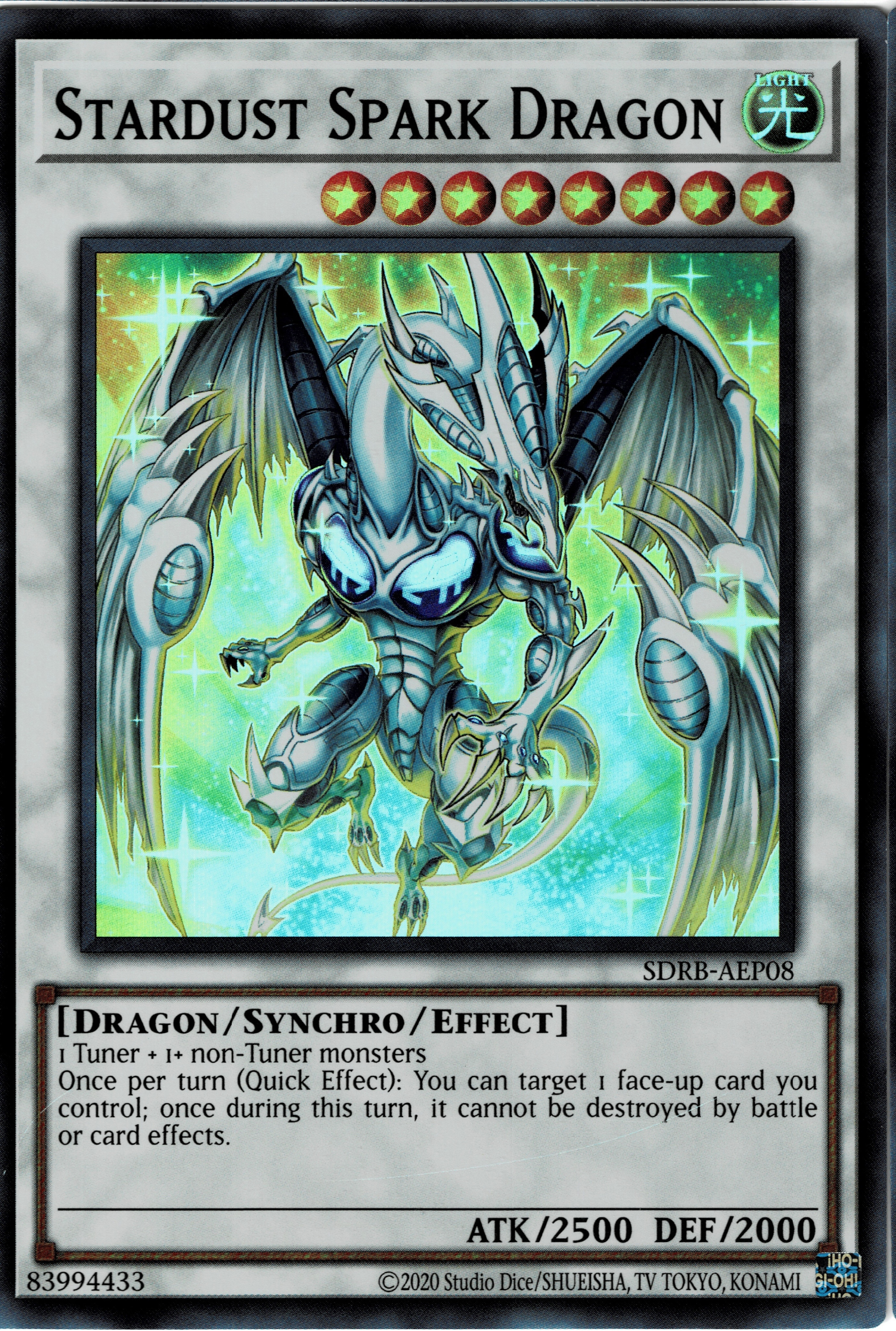 SDRB-AEP08 Stardust Spark Dragon