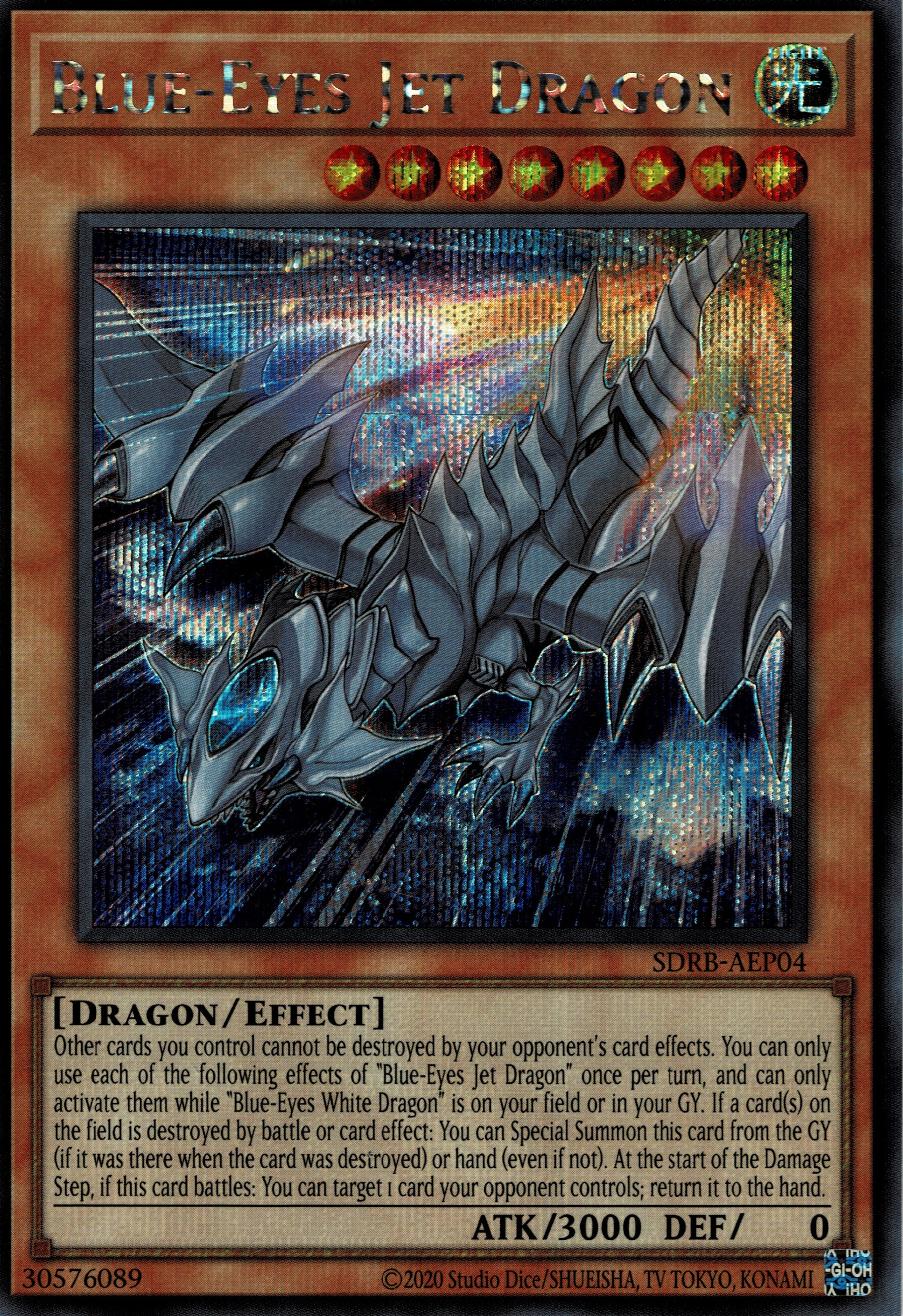 SDRB-AEP04 Blue-Eyes Jet Dragon