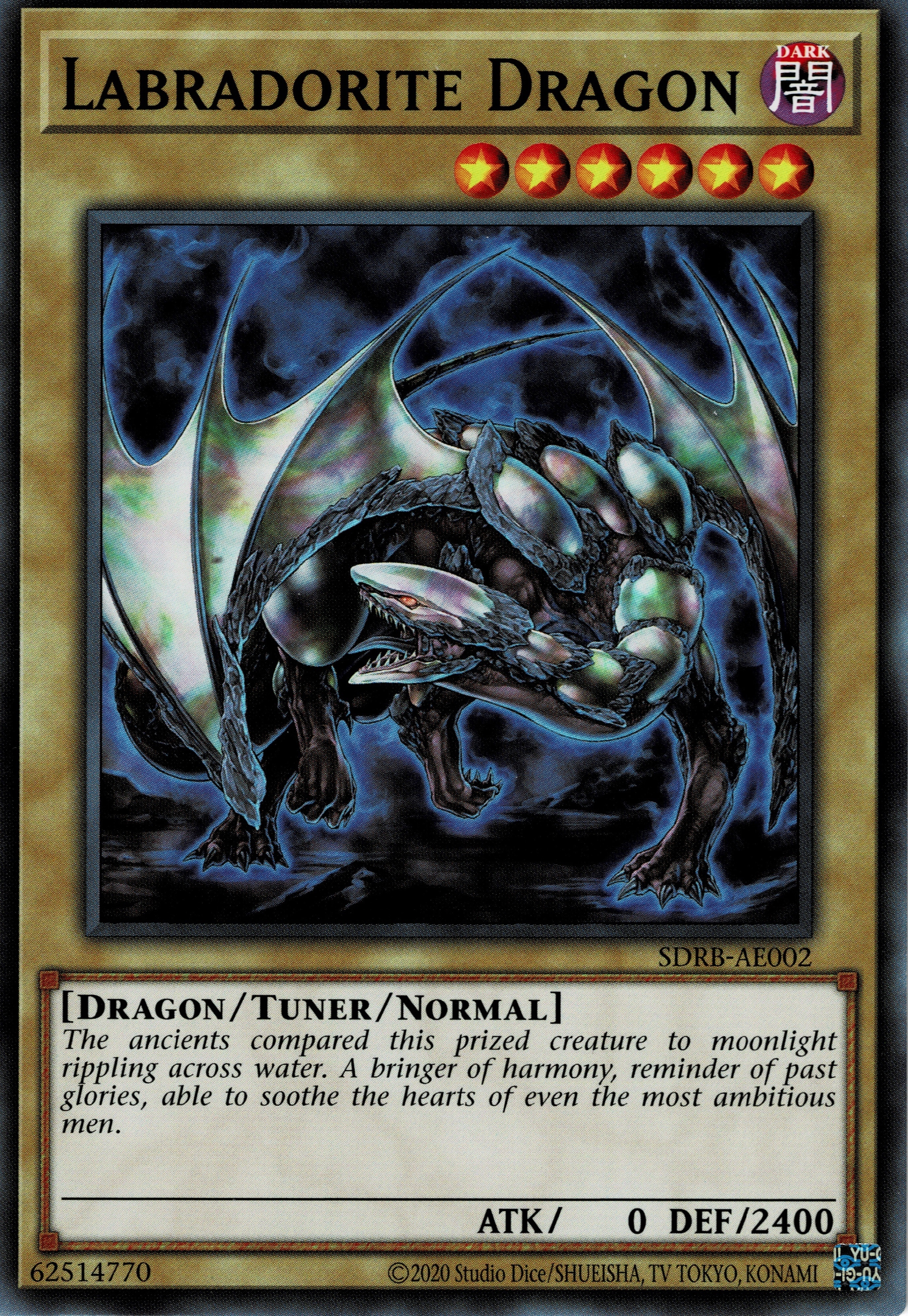 SDRB-AE002 Labradorite Dragon