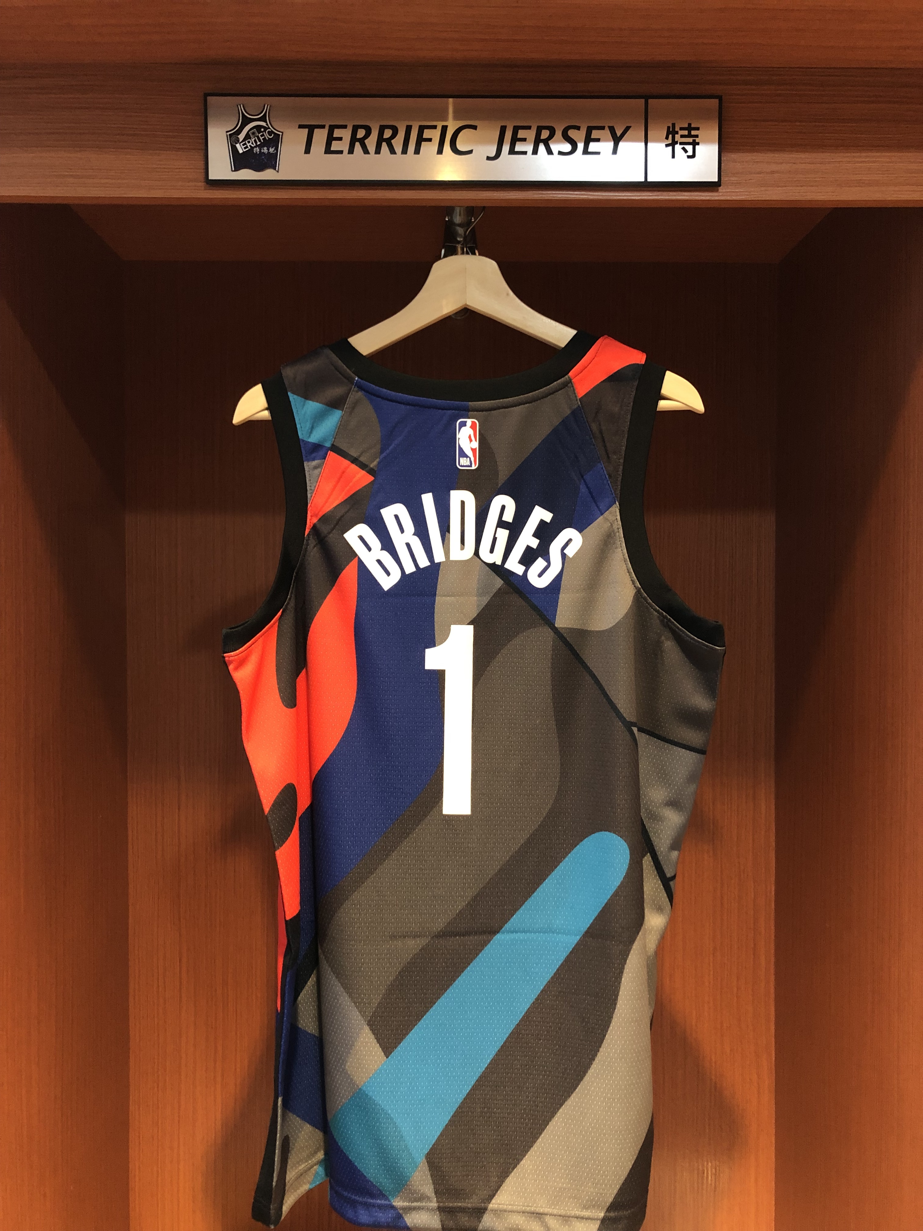 NBA球衣 Mikal Bridges 布魯克林籃網城市 City Nike Swingman 球迷版 熱轉印 全新