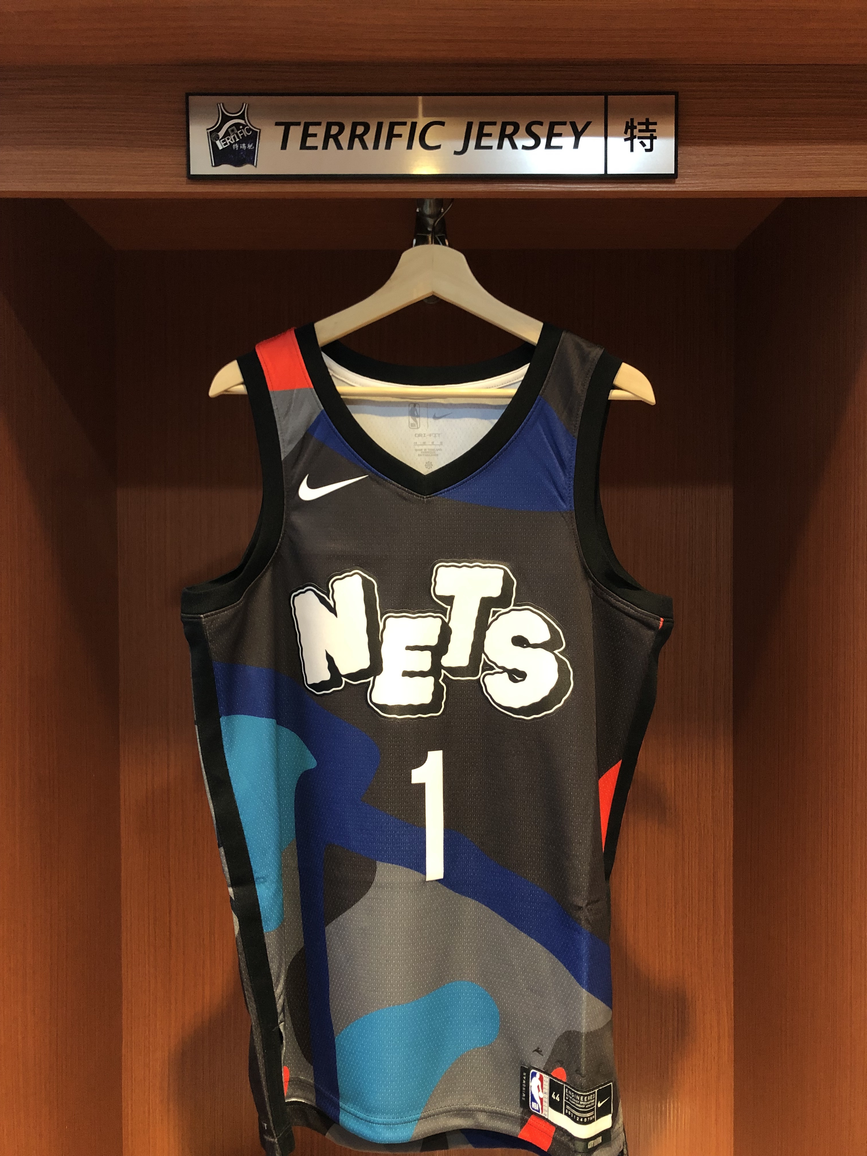 NBA球衣 Mikal Bridges 布魯克林籃網城市 City Nike Swingman 球迷版 熱轉印 全新