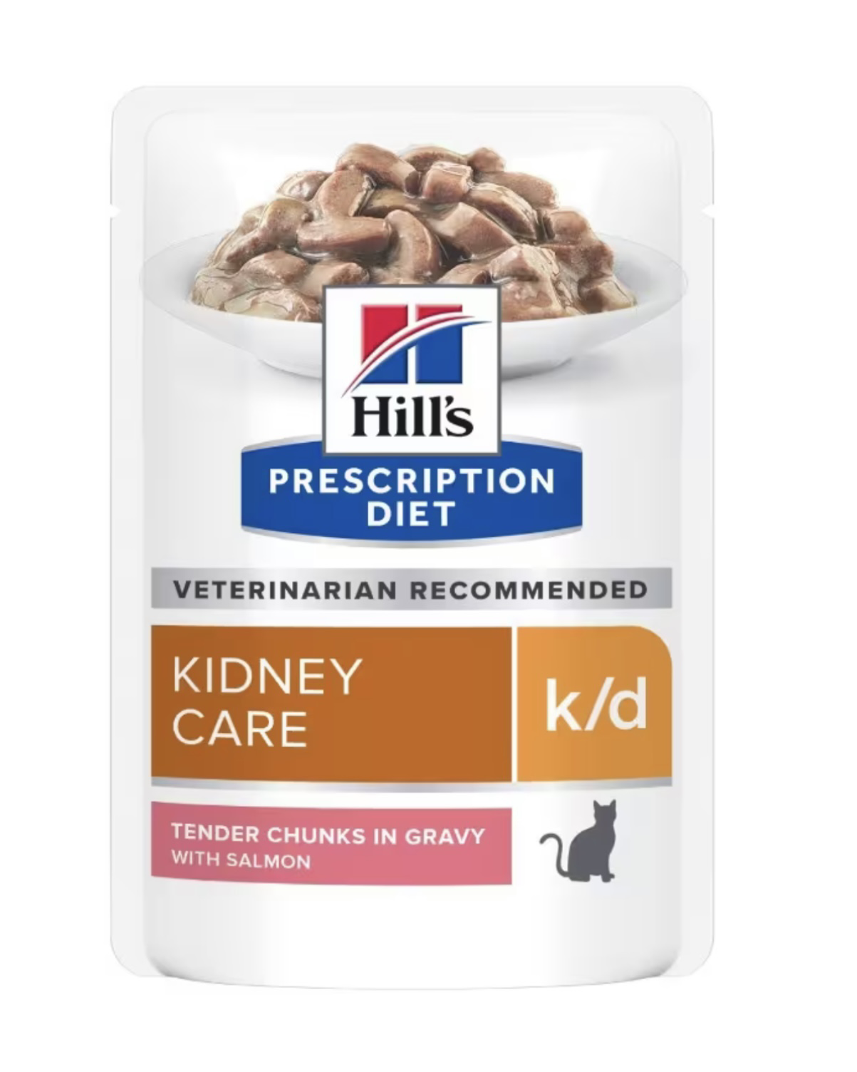 希爾思處方食品 貓用 k/d 腎病護理 三文魚 濕糧 85G*12包裝 缺貨