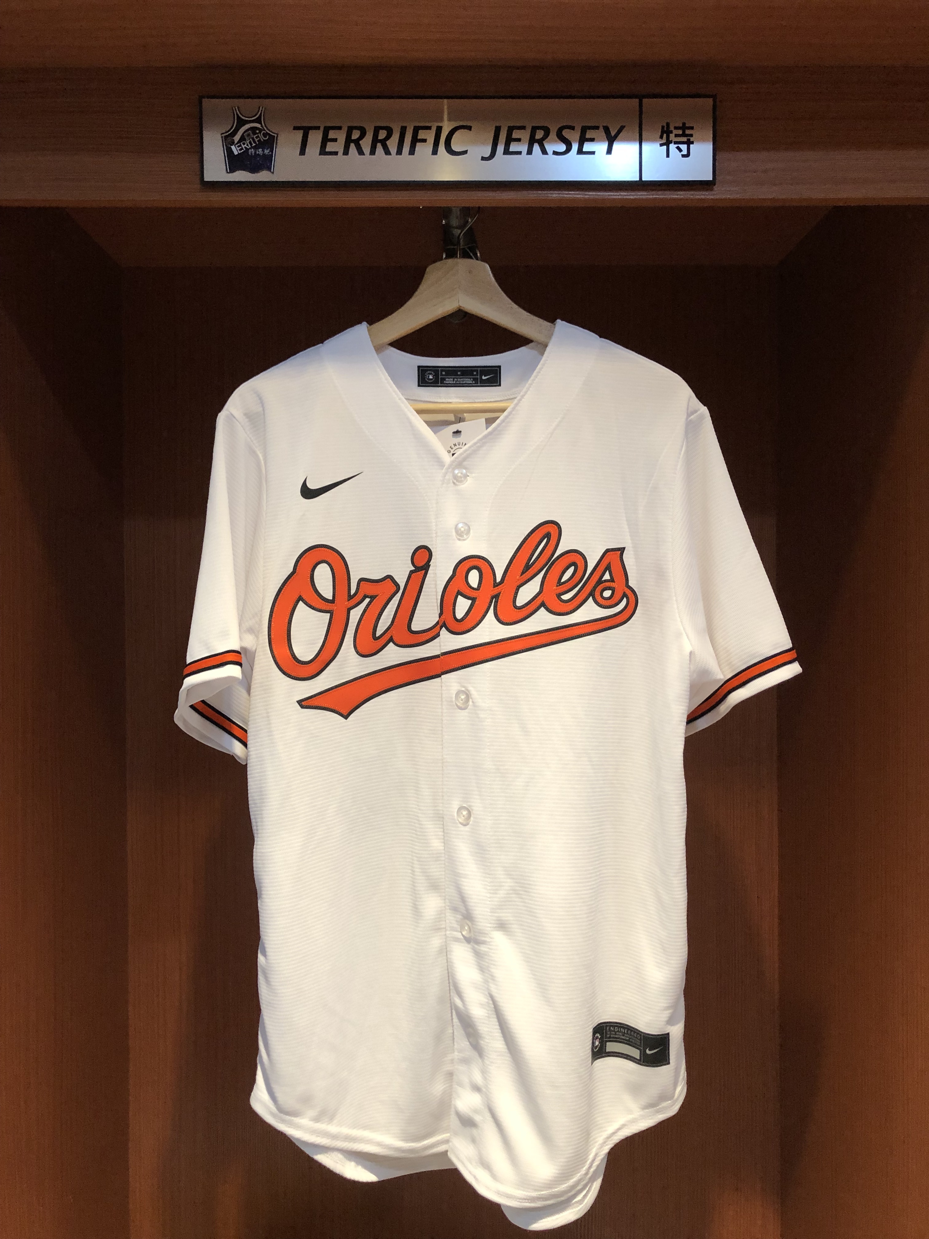 MLB球衣 Gunnar Henderson 巴爾的摩金鶯白 Nike Replica Player Name Jersey 球迷版 熱轉印 全新