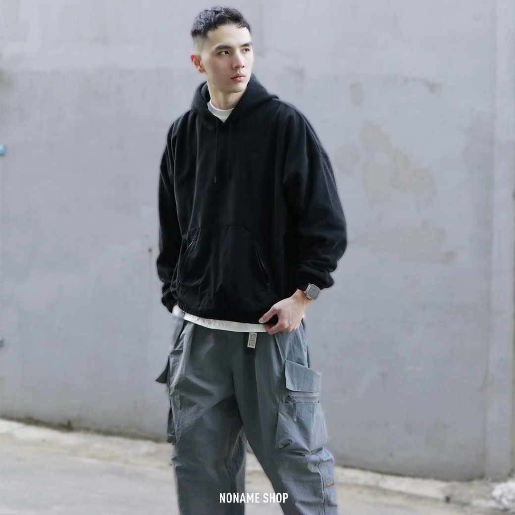 NIKE 刺繡 LOGO 搖粒絨 連帽 帽T 兩色 (男款)