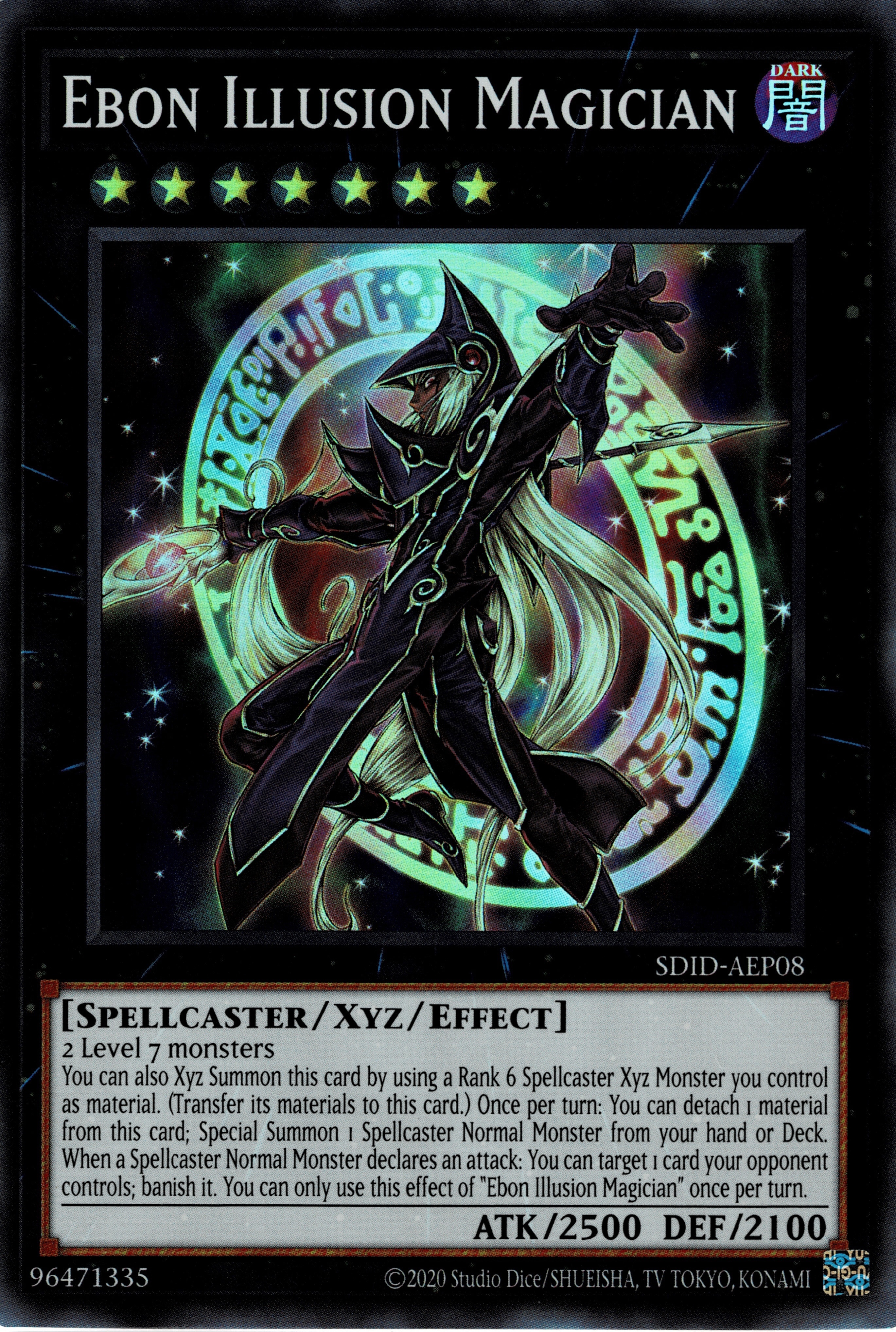 SDID-AEP08 Ebon Illusion Magician