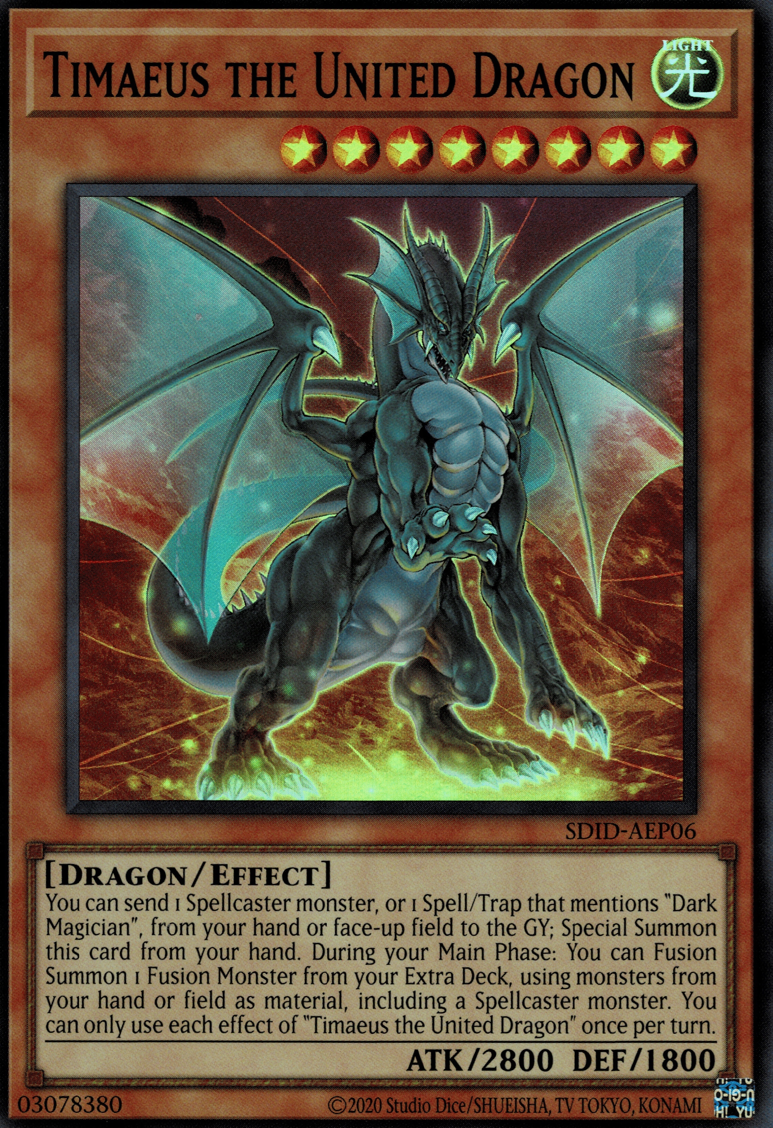 SDID-AEP06 Timaeus the United Dragon