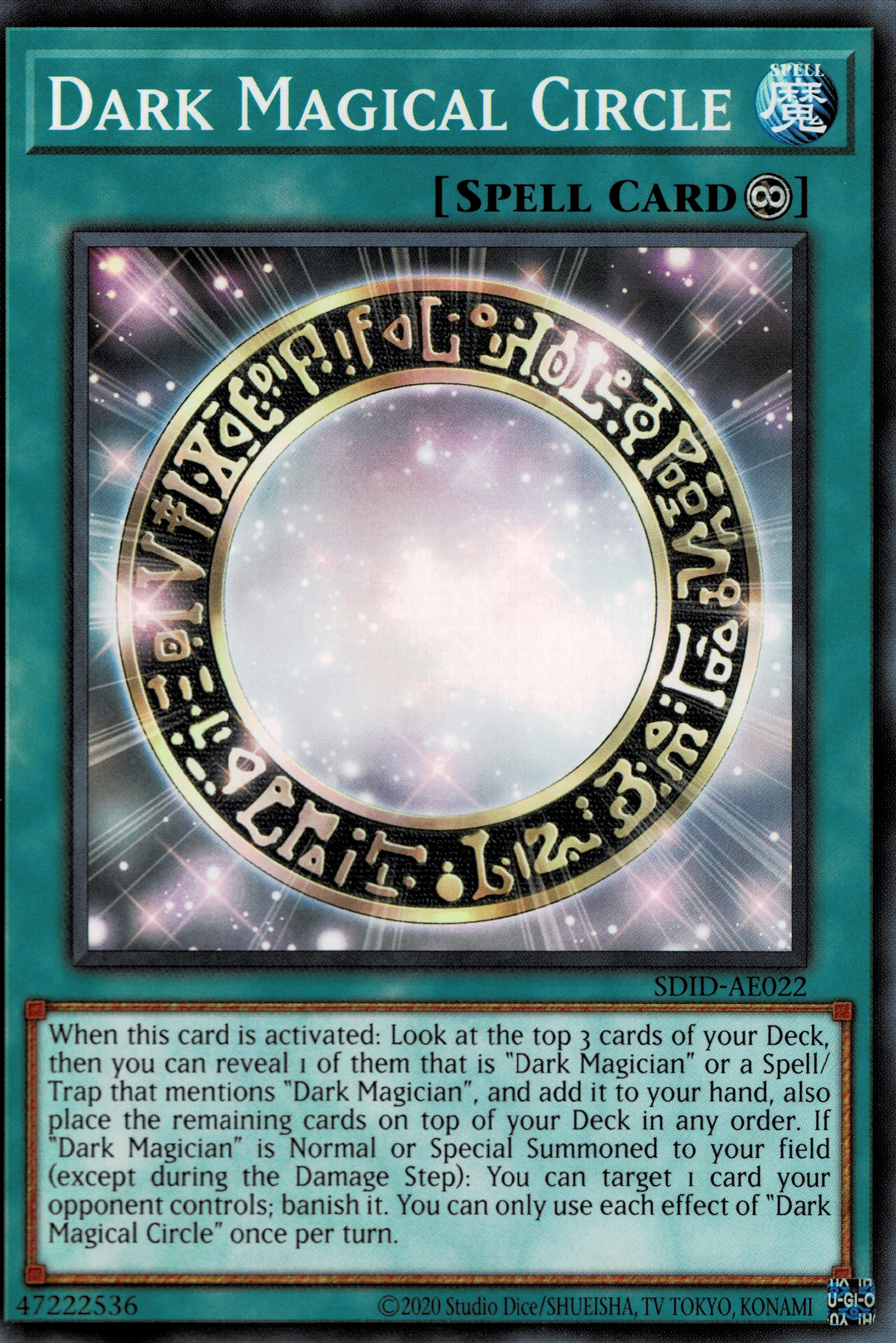 SDID-AE022 Dark Magical Circle