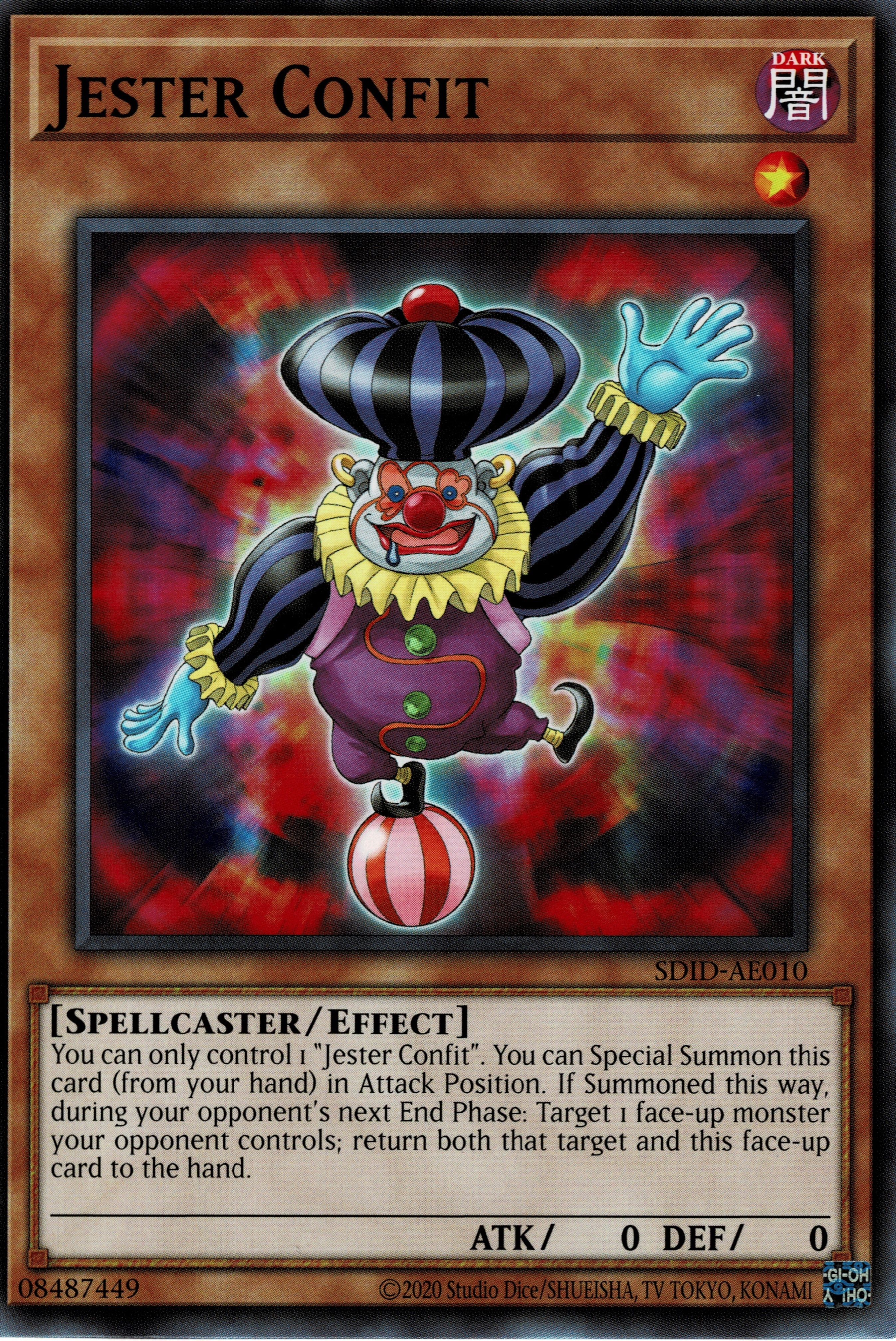 SDID-AE010 Jester Confit