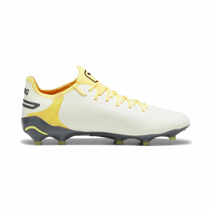 PUMA KING ULTIMATE ENERGY FG/AG 黃色 仿真草地/草地足球鞋  (特價貨品，不設退換)