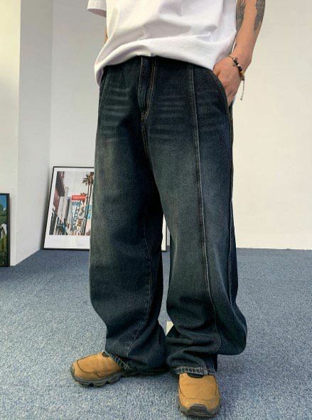 洗水鬆身牛仔褲 PULSE-041J