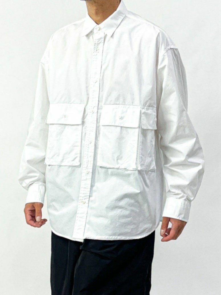 淨色四袋口長袖恤衫 SPECTOR-028S