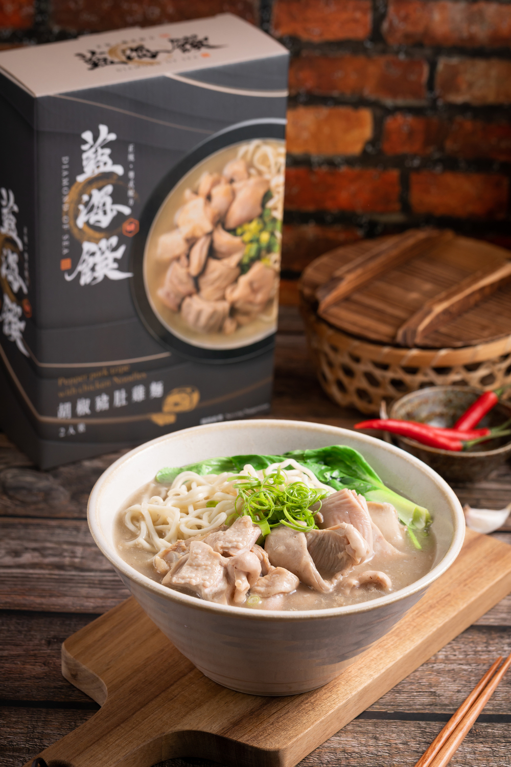 藍海饌 胡椒豬肚雞麵 (2入裝) (EXP:2027.04或之後)