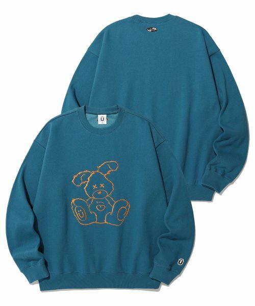 (現貨) ISTKUNST -  HEART RABBIT SWEATSHIRT