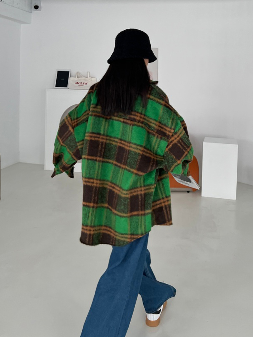 聖誕系列毛毛襯衫*2色