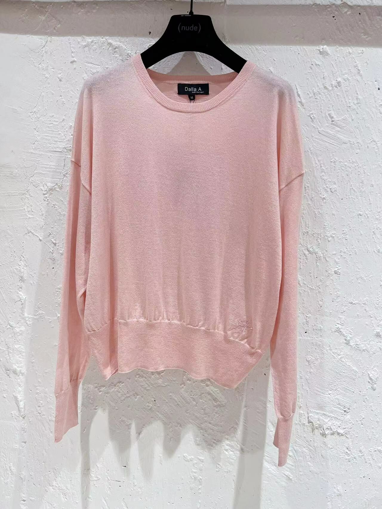 Dalla A 粉色針織上衣 -T