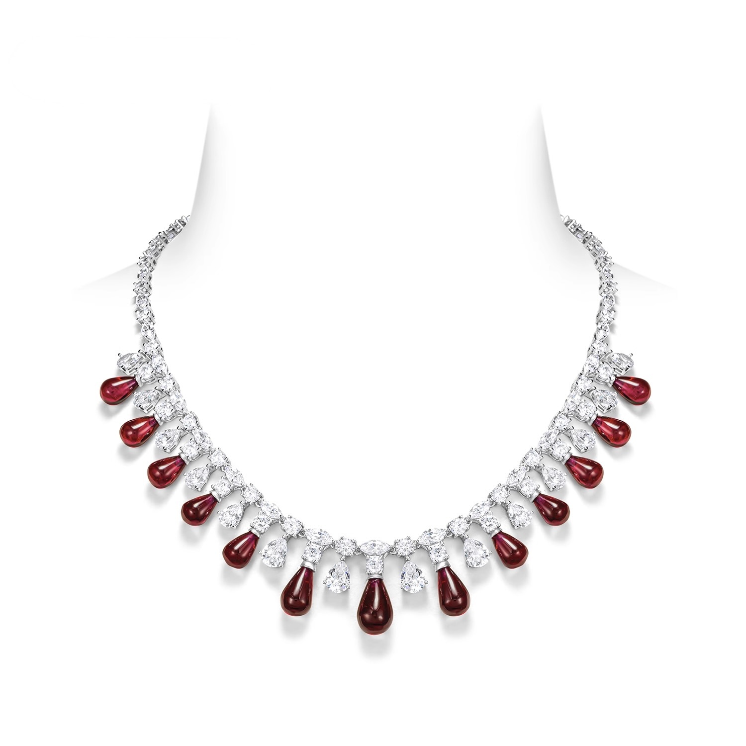 時尚水滴項鍊 925銀項鍊