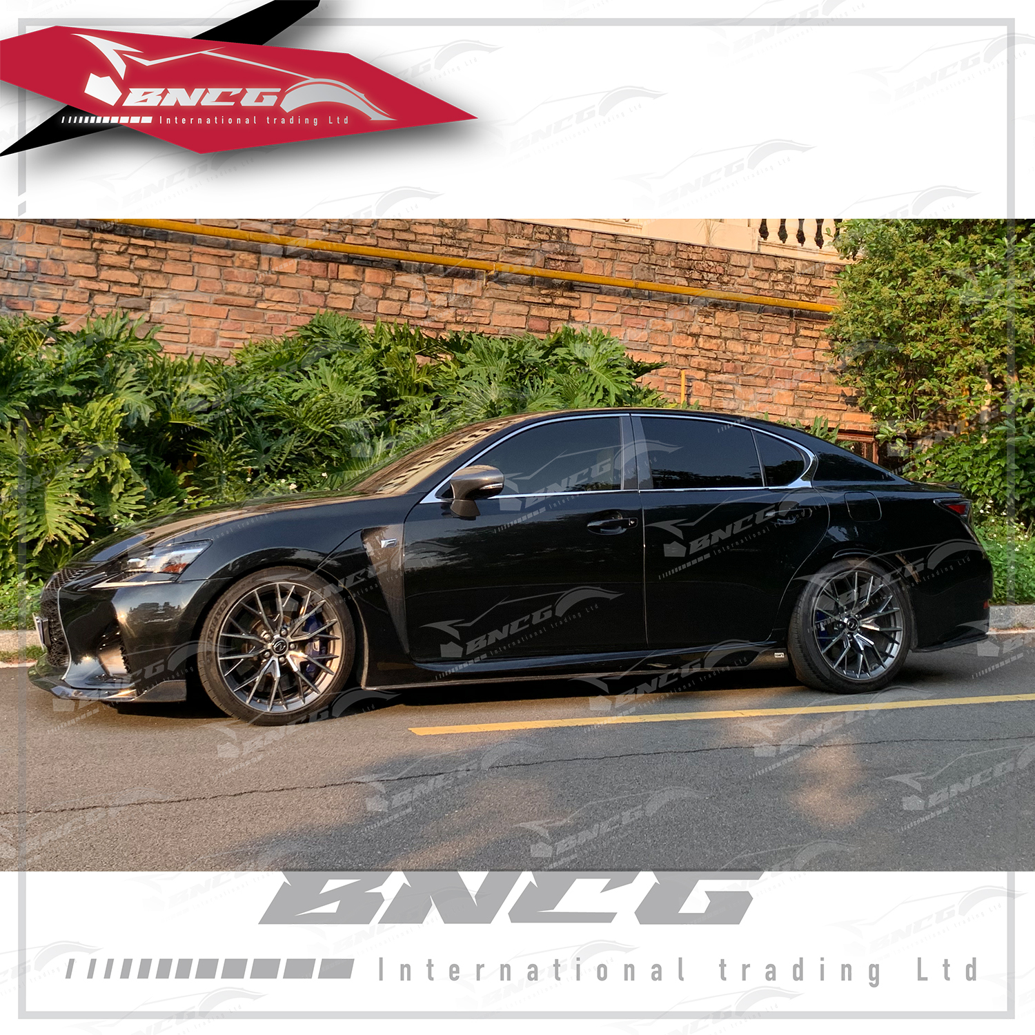 凌志 Lexus GS F Sport 卡夢 碳纖維 外觀件 空力套件 TOM'S款 前下巴 後下巴 後包角 葉子板飾版 側裙 尾翼