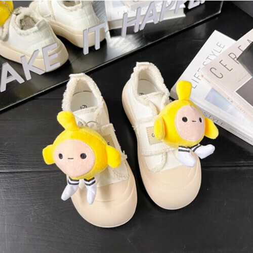 大頭鞋帆布休閒板鞋