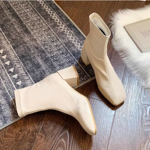 Versatile block heel boots