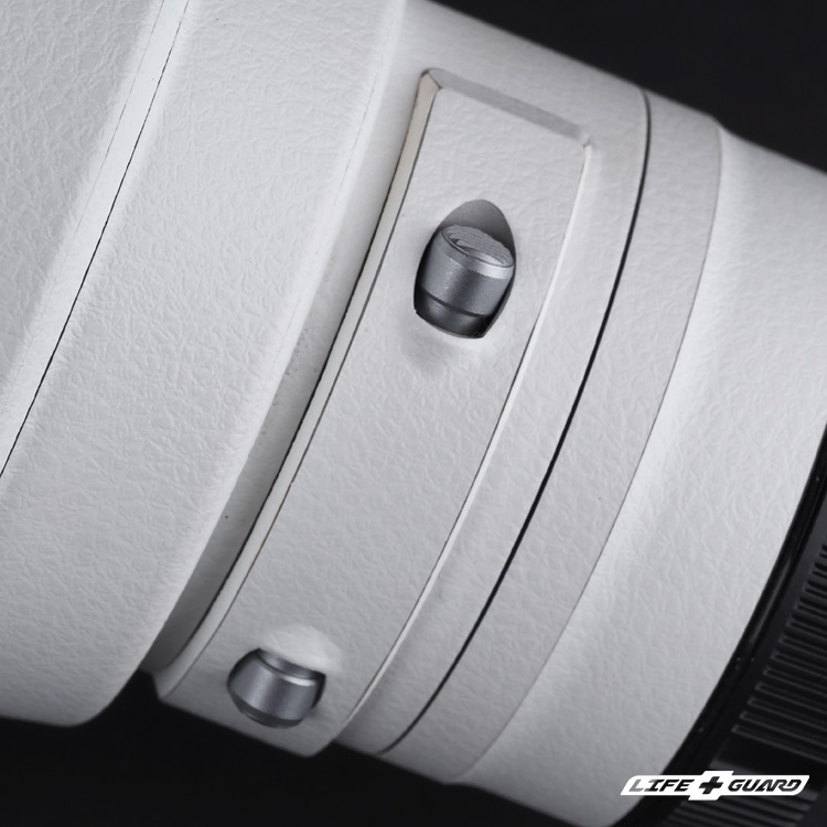 LIFE+GUARD Canon RF 400mm F2.8 專用皮紋白貼膜產品圖