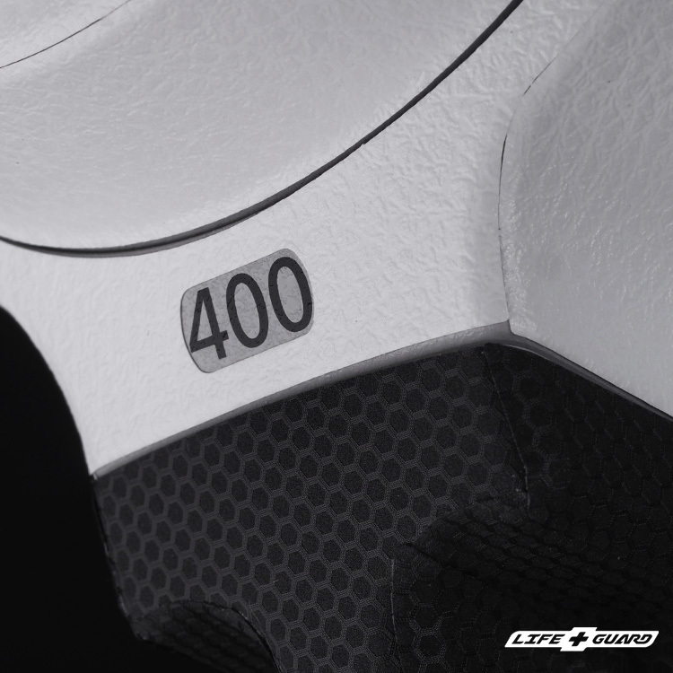 LIFE+GUARD Canon RF 400mm F2.8 專用皮紋白貼膜產品圖