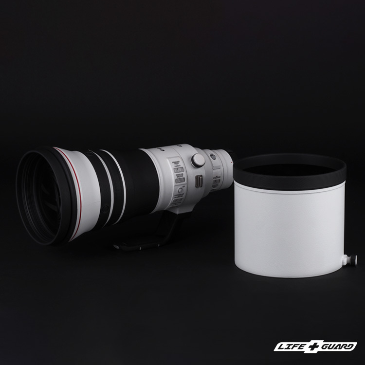 LIFE+GUARD Canon RF 400mm F2.8 專用皮紋白貼膜產品圖