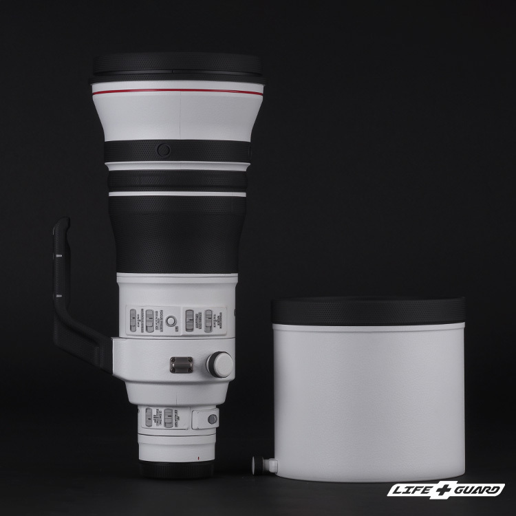 皮紋白貼膜質感特寫，LIFE+GUARD 設計風格