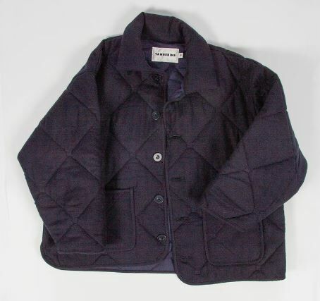 TANGERINE 絎縫菱格外套 QUILTED TWEED JACKET