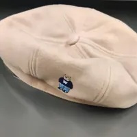 [S] WHO.A.U LOGO BEAR BERET HAT,BEIGE, WHACD4T13A-00-BEIGE (SWAU206)