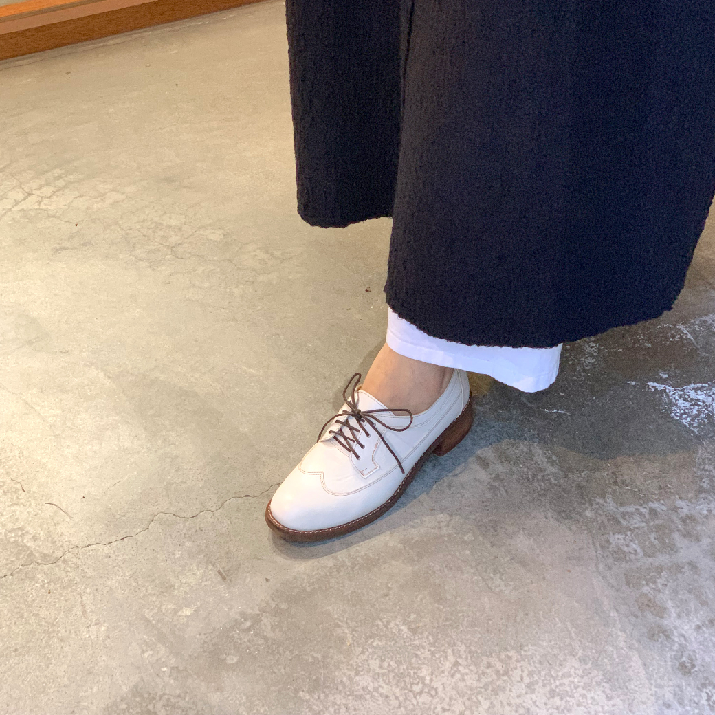 17960 植鞣白 牛津鞋