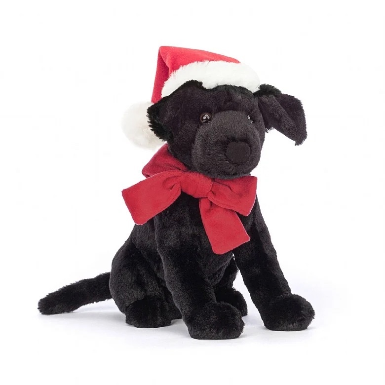 JELLYCAT Winter Warmer Pippa Black Labrador