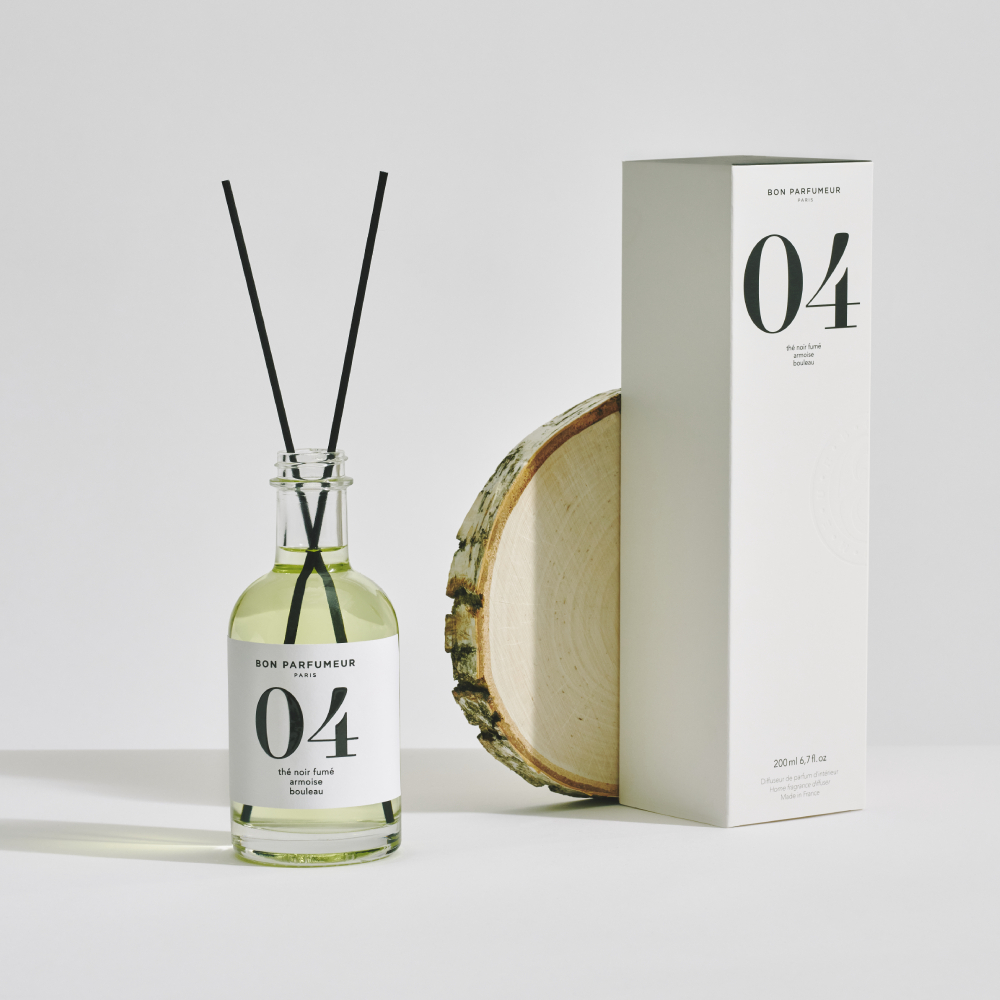 法國Bon Parfumeur｜室內擴香 200ml #04 - 正山小種茶 x 艾蒿 x 樺木