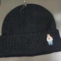 [S] WHO.A.U STEVE BINI HAT,BLACK, WHHMD4901A-00-BLACK (SWAU227)