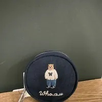 [S] WHO.A.U STEVE ROUND POUCH,NAVY, WHAWD3831A-00-NAVY (SWAU228)