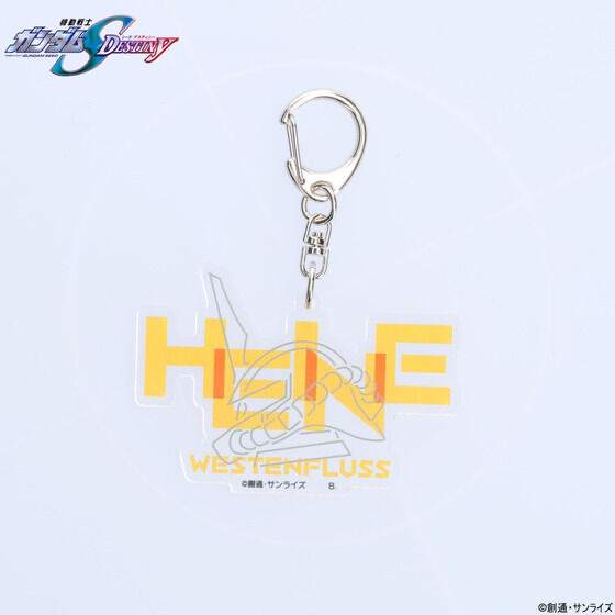 Pbandai 預訂2024/1月 機動戦士ガンダムSEED DESTINY　ハイネ・ヴェステンフルス デザインアイテム　アクリルキーホルダーA