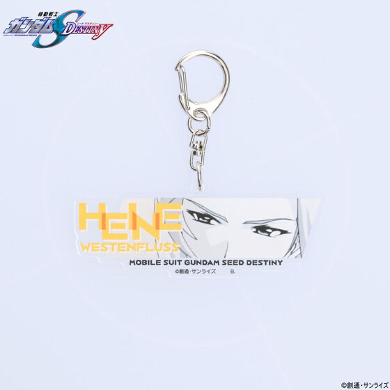 Pbandai 預訂2024/1月 機動戦士ガンダムSEED DESTINY　ハイネ・ヴェステンフルス デザインアイテム　アクリルキーホルダーB