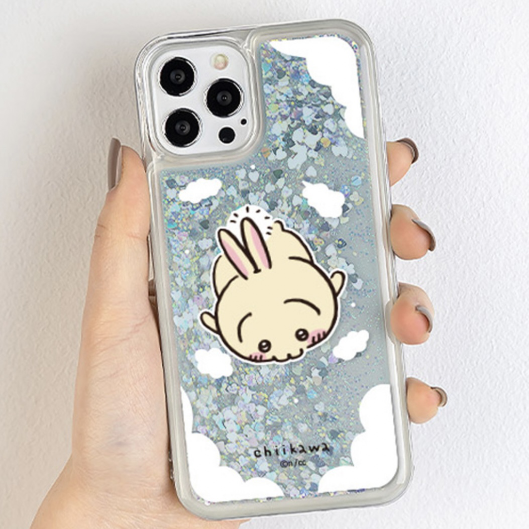 預訂｜韓國限定 Chiikawa Glitter Case 閃亮流沙手機殼 iPhone / Samsung