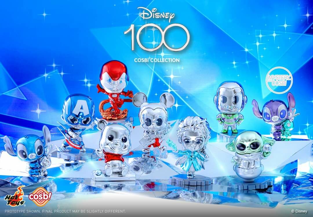 Hot Toys Disney 100 Platinum Color Cosbi Collection