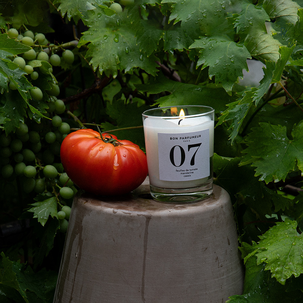 法國Bon Parfumeur｜香氛蠟燭 70g #07 - 番茄葉 x 柑橘 x 黑加侖