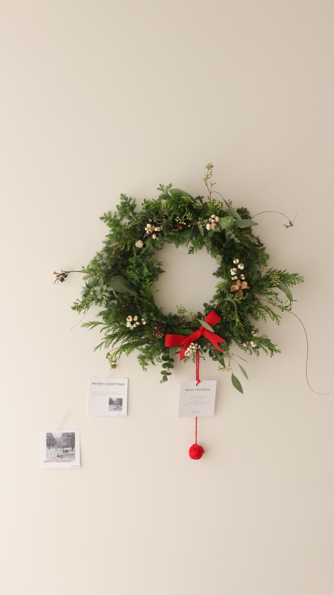 RUNI Christmas - 聖誕花圈🎄