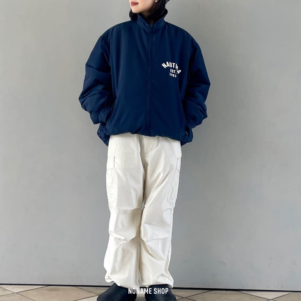 NAUTICA RECYCLED NYLON FULL ZIP BLOUSON 小LOGO 外套 三色 (男款)