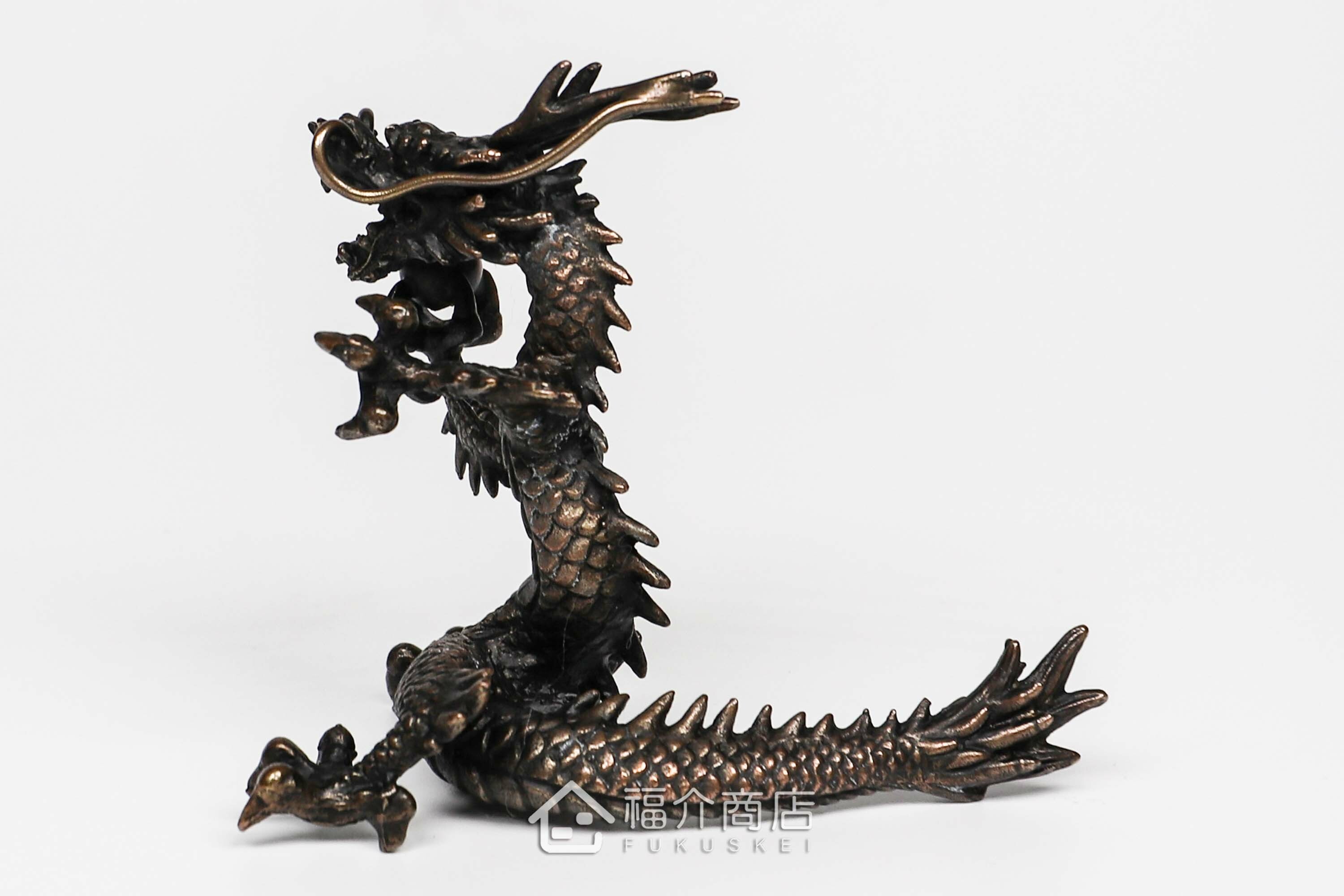龍造型的銅製香爐