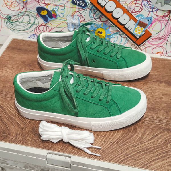 Retro breathable canvas shoes casual skateboard shoes
