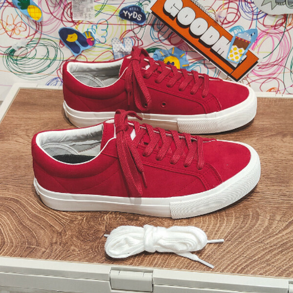 Retro breathable canvas shoes casual skateboard shoes