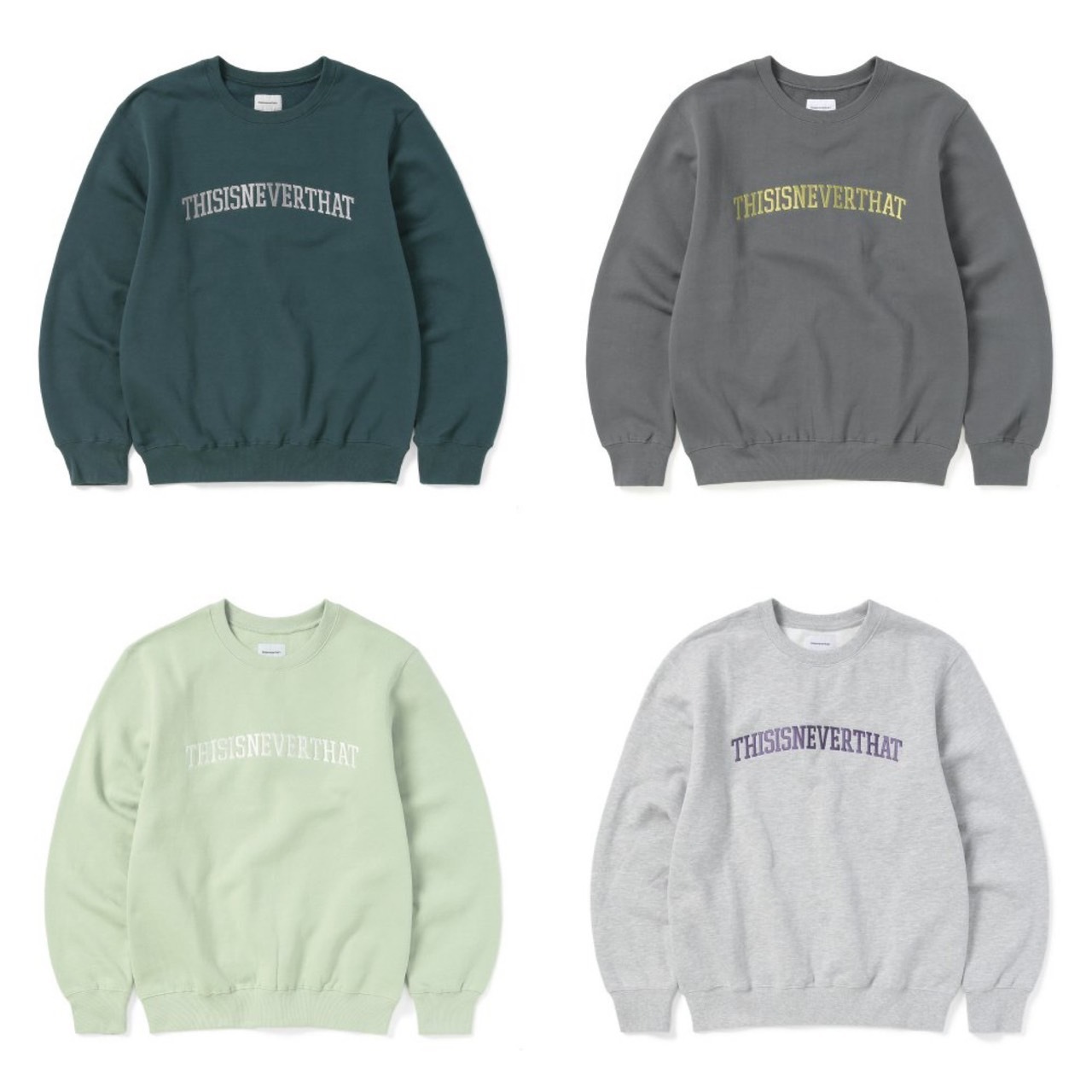 <黑五特價> THISISNEVERTHAT 拱形LOGO刷毛大學踢