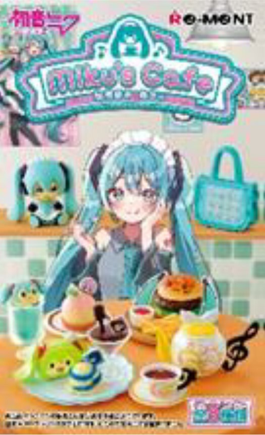 初音未來Miku Miku咖啡店微型系列 1 box 8 pcs