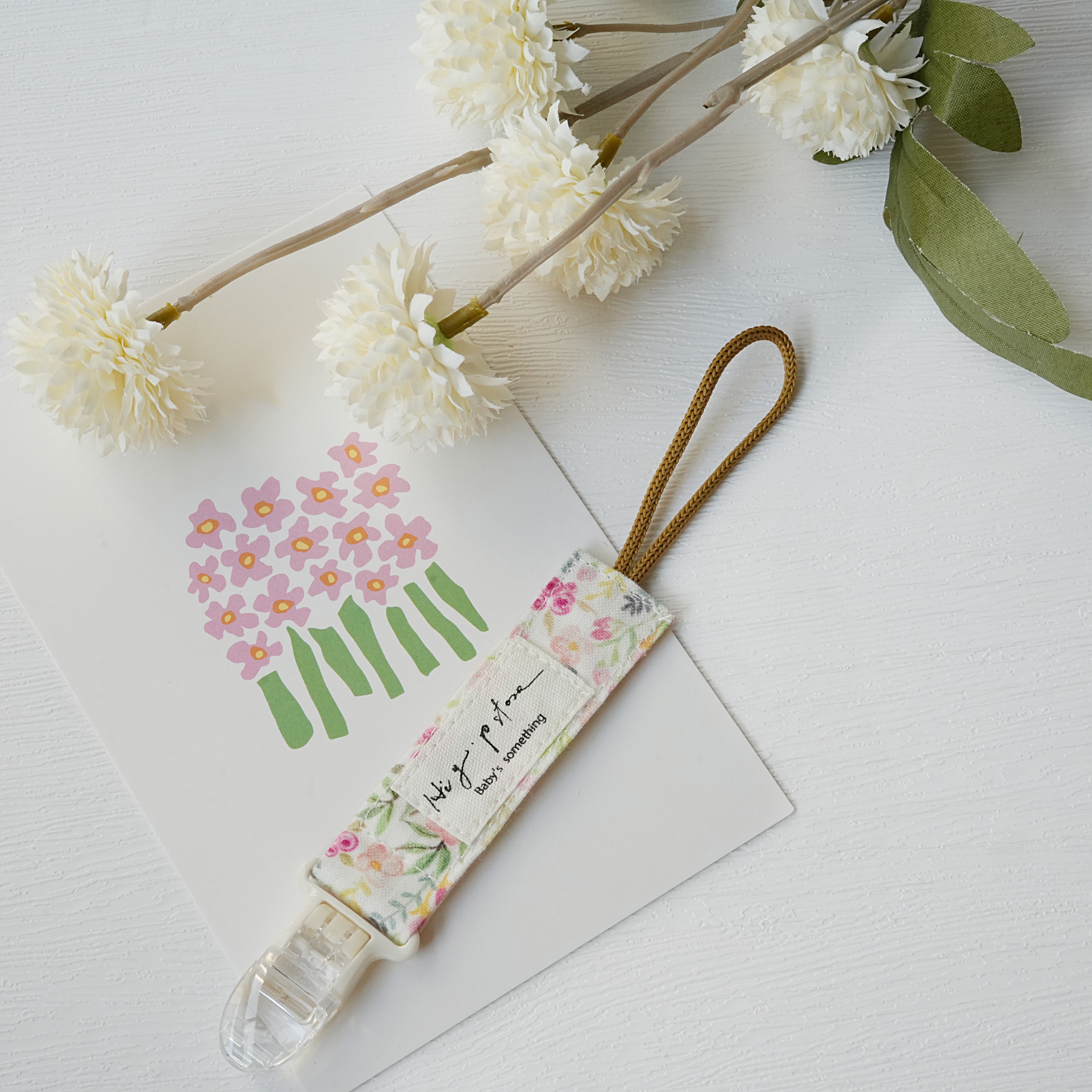 Hi Y.P store-短版鱷魚夾-粉漾夢境